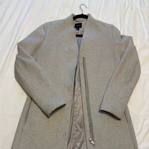 Grey Wool Coat